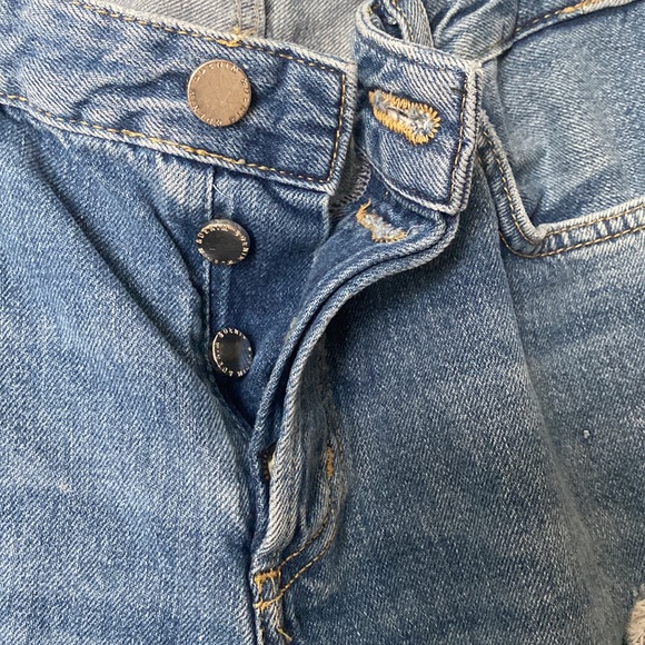 & Denim Boyfriend Low Waist Jeans Size 6 - Picture 5 of 5
